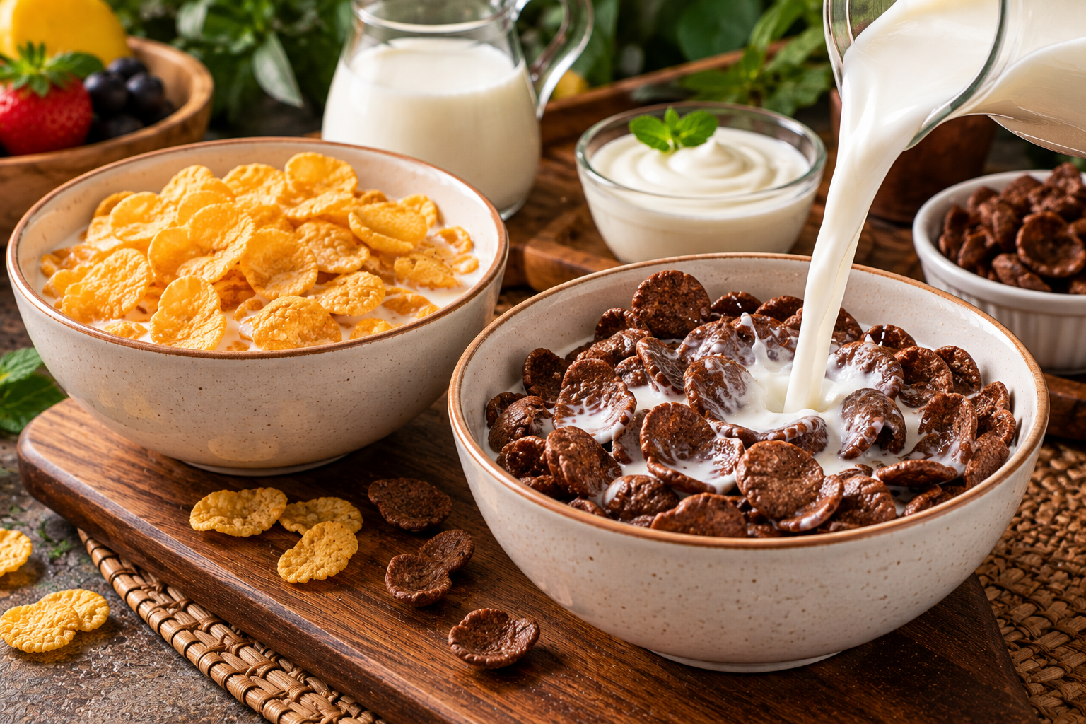 Coco Crunch or Cornflakes